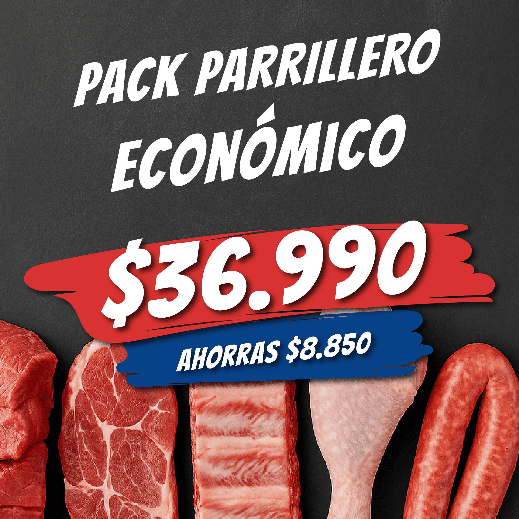 PACKK PARRILLERO ECONÓMICO