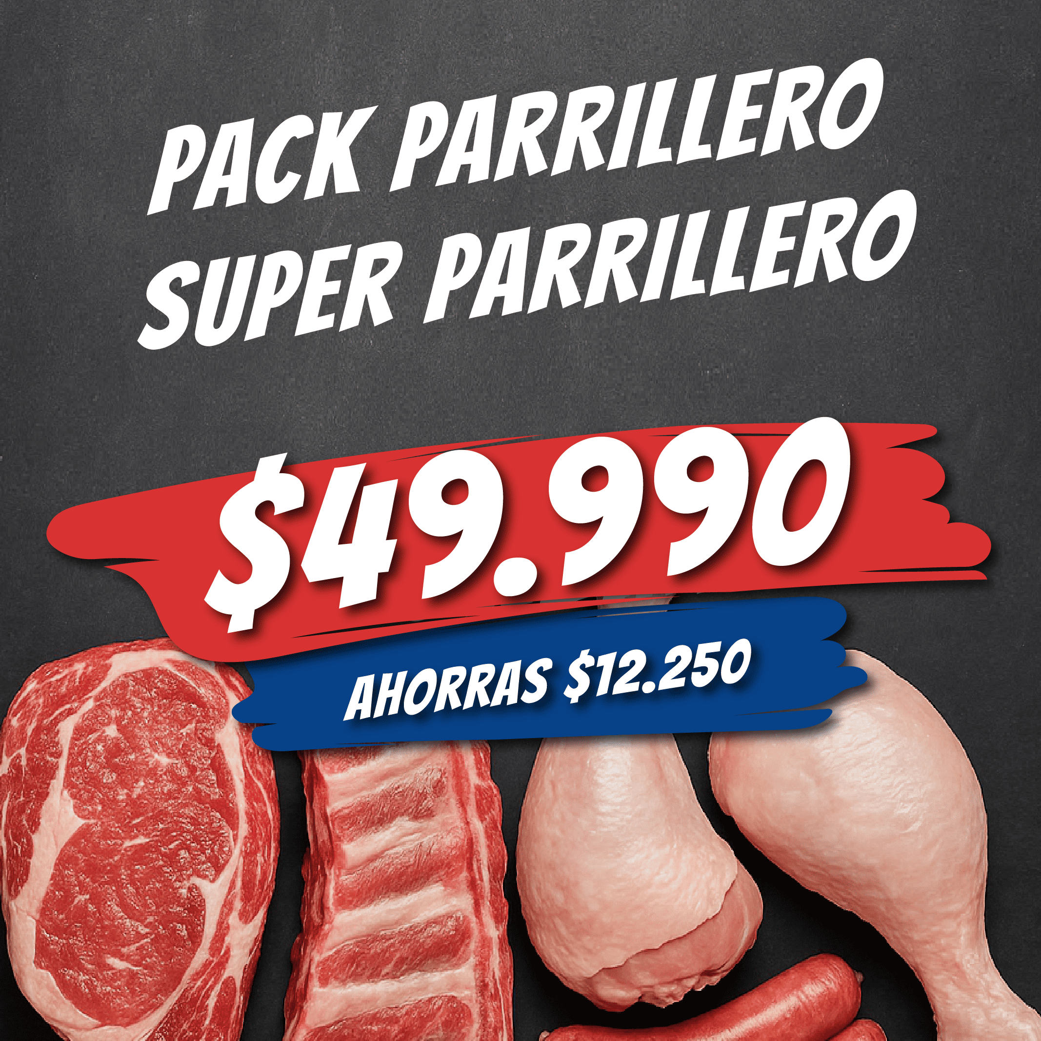 PACK PARRILLERO SUPER PARRILLERO